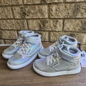 Justice Toddler Size 12 High Top Sneakers