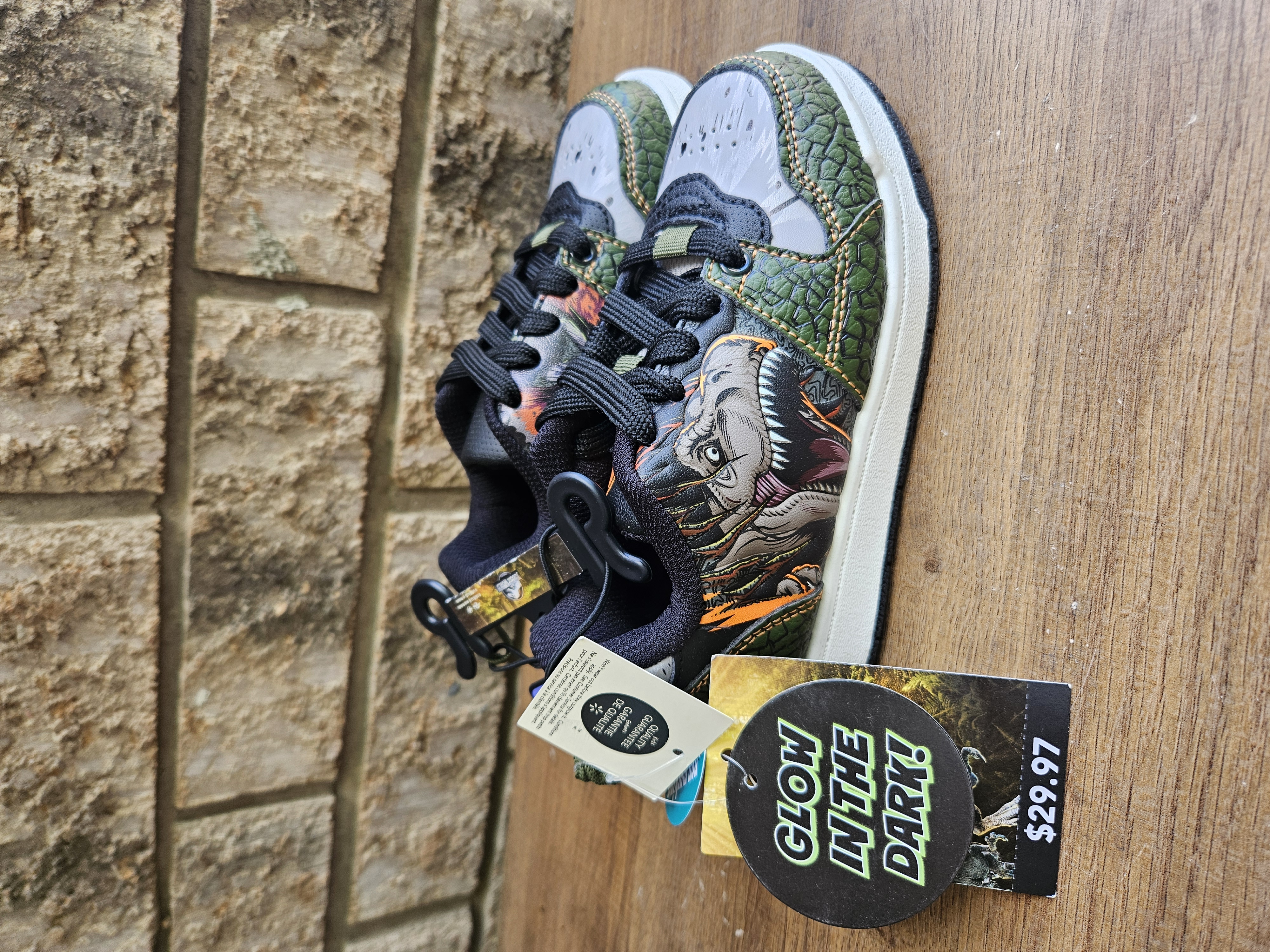 Jurassic World Toddler Size 11 Sneakers