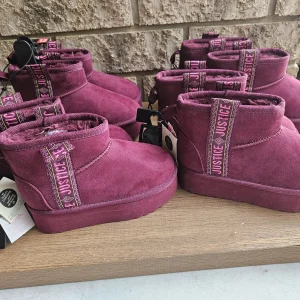 Justice Toddler Size 13 Winter Boots with Faux Fur Lining