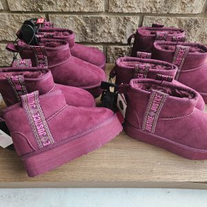 Justice Girls Platform Boots Size 11