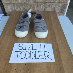 Corduroy Toddler Size 11 Sneakers with Velcro Straps