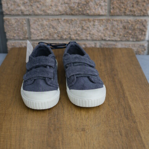 Toddler Size 8 Canvas Sneakers with Velcro Straps