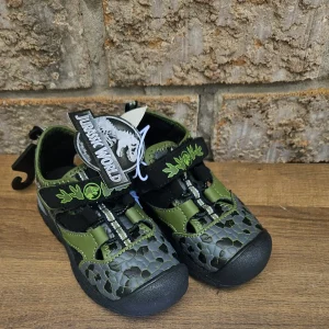 Toddler Size 9 Sandals with Jurassic World Design